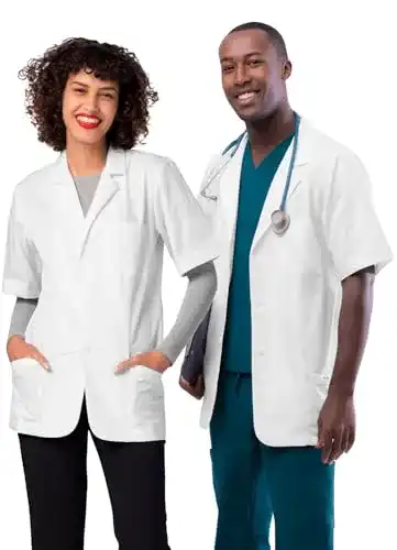 Laborkittel Adar Uniforms Adar Universal Unisex Kurzarm 79 cm