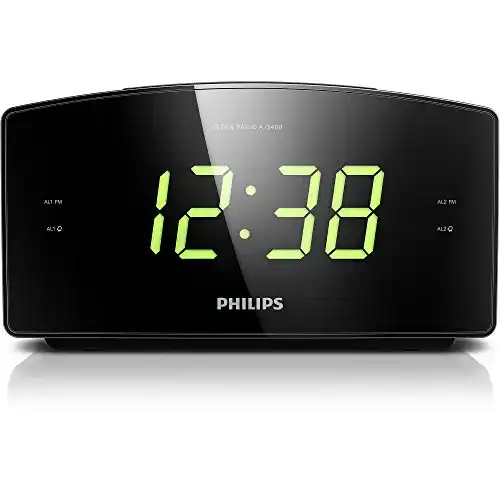 Radiowecker Philips Audio Philips AJ3400/12 Großes Display