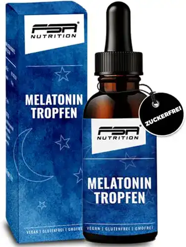 Melatonin FSA Nutrition Tropfen 50 ml, 600 Tage Vorrat