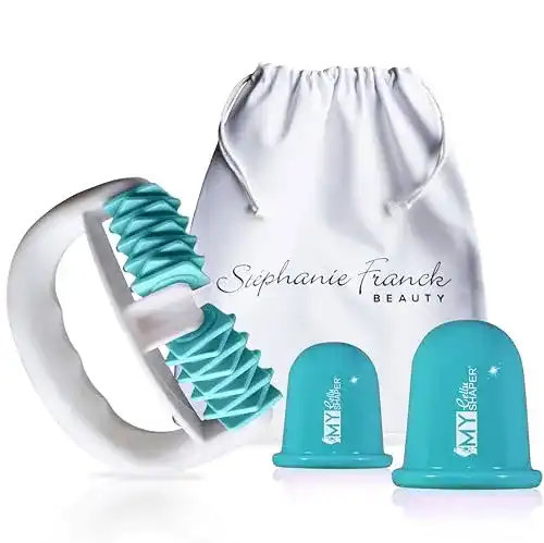 Massageroller-Cellulite Stephanie Franck Beauty Massagegeräte Set
