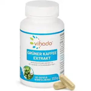 Grüner Kaffee Vihado Extrakt hochdosiert mit 50 % Chlorogensäure
