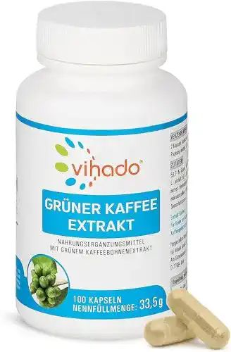 Grüner Kaffee Vihado Extrakt hochdosiert mit 50 % Chlorogensäure