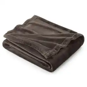Kuscheldecke BEDSURE Decke Sofa braun, kleine Fleecedecke