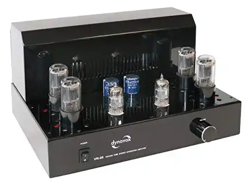Die beste Vollverstärker Dynavox Röhren VR-20 schwarz, mit Schutzgitter 2026 Test Bestseller Vollverstärker Dynavox Röhren VR-20 schwarz, mit Schutzgitter