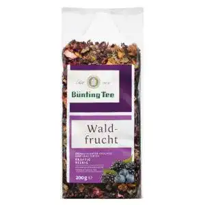 Bünting-Tee Bünting Tee Waldfrucht 200 g lose, 6er Pack