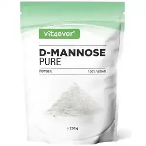 D-Mannose Vit4ever Pulver – 200 g – (3,3 Monate Vorrat)