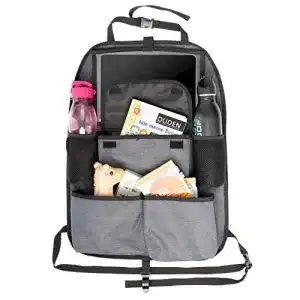 Rückenlehnenschutz TIMARO Rücksitz Organizer Auto | Universal Kickmatte