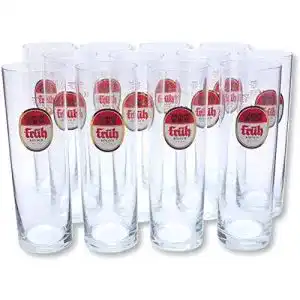 Kölschgläser Früh Kölsch Gläser”Kölner Stange” Set 12 Stück 0,20l
