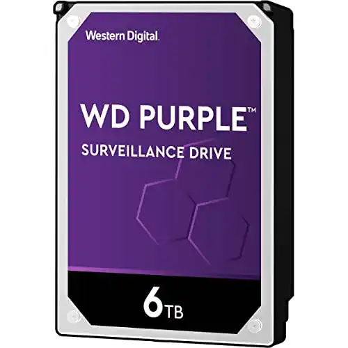 6TB-HDD Western Digital WD Purple 6 TB Überwachung 3,5 Zoll