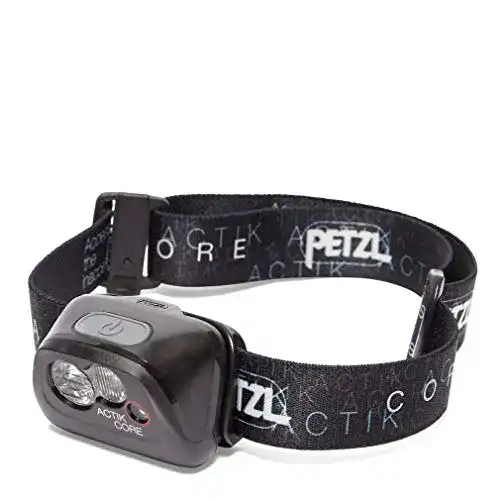 Stirnlampen PETZL Unisex Actik Core Stirnlampe, Schwarz