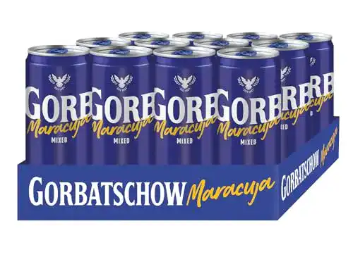 Wodka-Gorbatschow Gorbatschow Maracuja 12 x 0,33 l