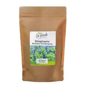 Lupinen Gründünger La Verde MEIN GARTEN UND ICH. Bodenkur