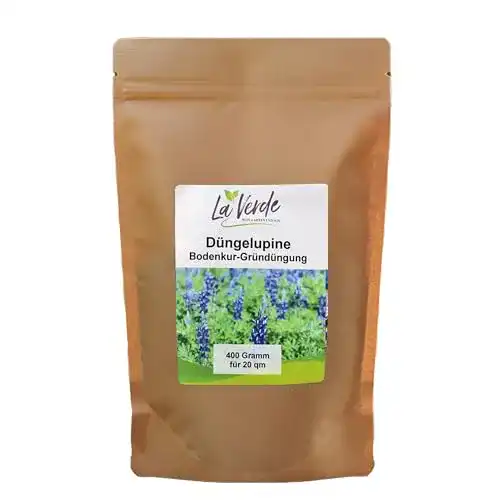 Lupinen Gründünger La Verde MEIN GARTEN UND ICH. Bodenkur