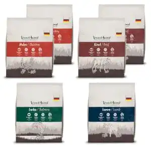 Venandi-Katzenfutter Venandi Animal Trockenfutter, Probierpaket 1