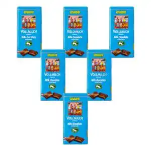 Rapunzel-Schokolade Rapunzel Vollmilch Schokolade HIH, 6×100 g