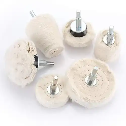 Polieraufsatz Akkuschrauber JTENG Polierscheibe, 6 pcs