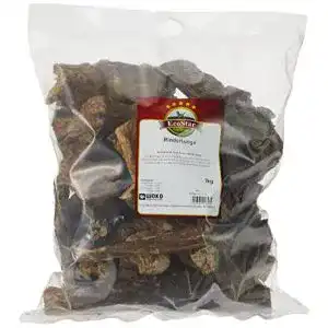 Rinderlunge EcoStar Hunde Snack flach 1kg