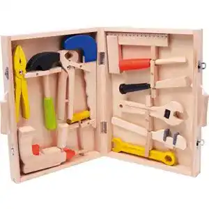 Kinder-Werkzeugkoffer Small Foot 2020954 2079 „Lino“ aus Holz