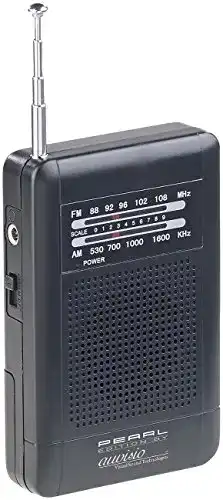 Batterieradio PEARL : Analoges Taschenradio TAR-202