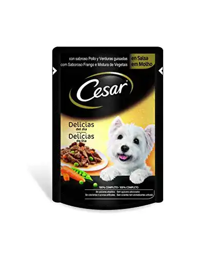 Cesar-Hundefutter Cesar Feines mit Huhn & Gemüse in Sauce 24x