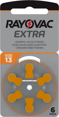 Hörgeräte-Batterien-13 Rayovac Hörgerätebatterien, Batterien
