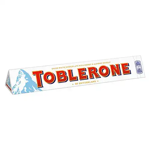 Toblerone Toblerone weiß Schokoladenriegel, groß, 360 g