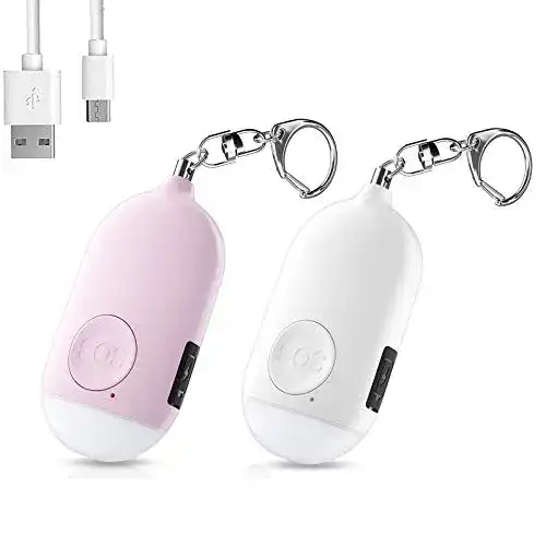 Taschenalarm Jeebel Persönlicher Alarm 130 db mit Taschenlampe