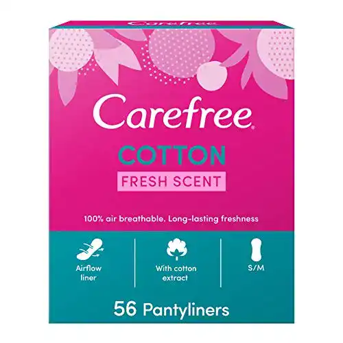 Slipeinlagen Carefree , 3D comfort, luftdurchlässig mit Frischeduft