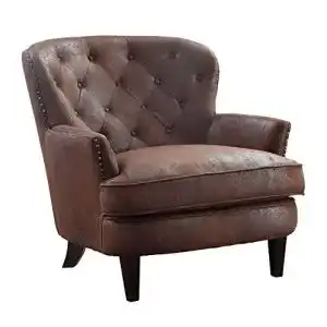 Antik-Sessel Atlantic Home Collection Leo, Mikrofaser, Vintage