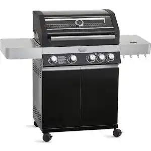 Gasgrill Rösle RÖSLE BBQ-Station VIDERO G4 Schwarz