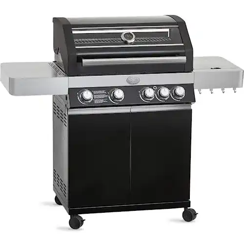 Gasgrill Rösle RÖSLE BBQ-Station VIDERO G4 Schwarz