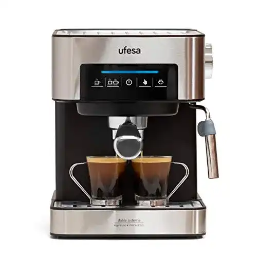 Kleine Siebträgermaschine Ufesa CE7255 Siebträgermaschine