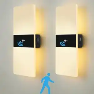 Akku-Lampe VOMI Akku Wandleuchte mit Bewegungsmelder