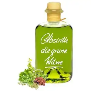 Absinth Geniess-Bar! Die Grüne Witwe 0,5L Testurteil SEHR GUT(1,4)
