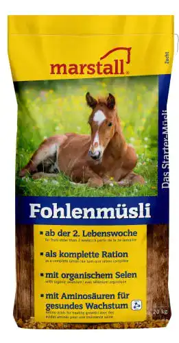 marstall Pferdefutter marstall Premium-Pferdefutter Fohlenmüsli