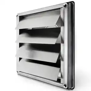Lüftungsgitter calimaero VKE Rückstauklappe 100mm Edelstahl