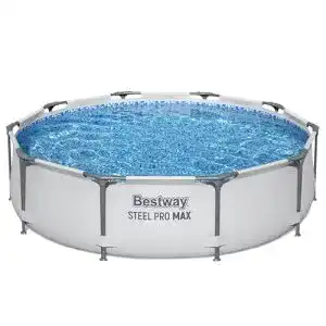 Pool rund Bestway Steel Pro MAX Frame Pool ohne Pumpe