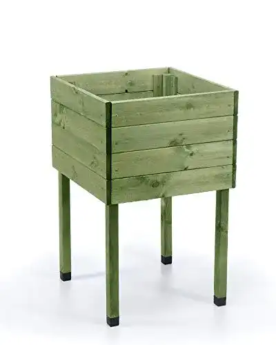 Hochbeet (Holz) myGardenlust Hochbeet aus Holz – 50×50 cm