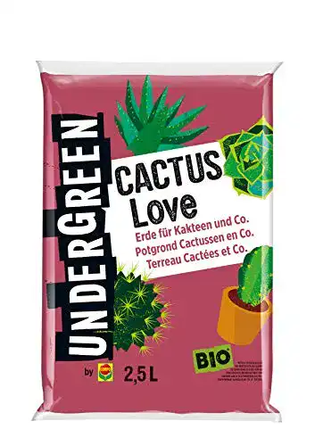 Die beste Kakteenerde UNDERGREEN by Compo Cactus Love, 2,5 Liter 2026 Test Bestseller Kakteenerde UNDERGREEN by Compo Cactus Love, 2,5 Liter