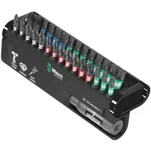 Wera-Bits Wera Bit-Sortiment, Bit-Check 30 Impaktor 1, 30-teilig