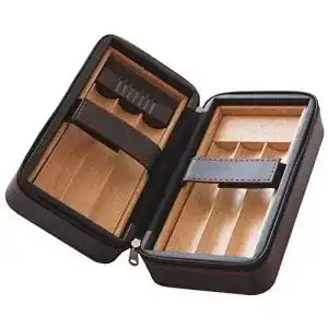 Reisehumidor GERMANUS Zigarren Humidor Kassette, Zedernholz