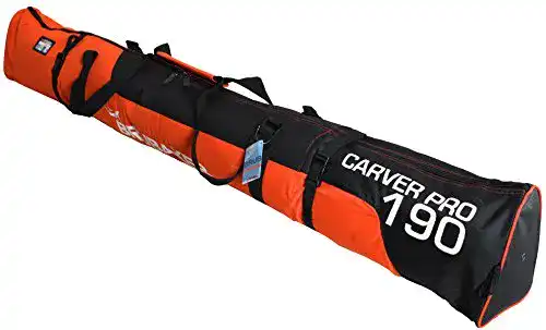 Die beste Skitasche Brubaker Carver Pro 2.0 gepolsterte mit Zipperverschluss 2026 Test Bestseller Skitasche Brubaker Carver Pro 2.0 gepolsterte mit Zipperverschluss