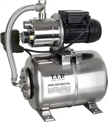 TIP-Hauswasserwerk T.I.P. 31167, Edelstahl HWW 4400 Inox Plus