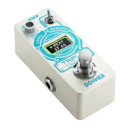 Loop-Pedal Donner Triple Looper Gitarre Effektpedal Loop Pedal