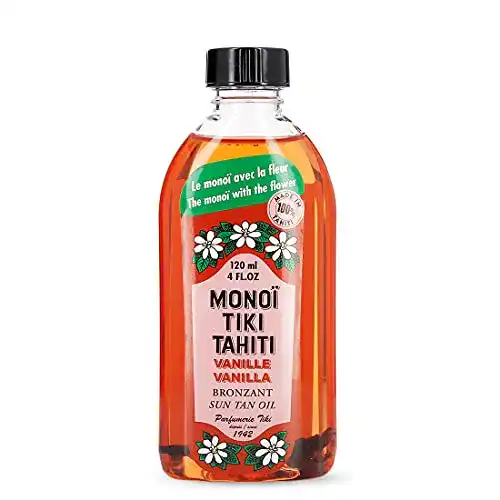 Körperöl Monoi Tiki Tahiti Vanille Bronzant Sun Tan 120ml