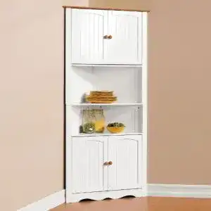 Eckschrank Homecharm Länge 77 x Tiefe 40 x Höhe 162 cm x