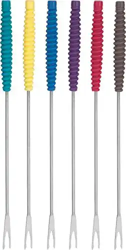 Fonduegabeln Trudeau 823303 Fondue-Set, Edelstahl, Mehrfarbig