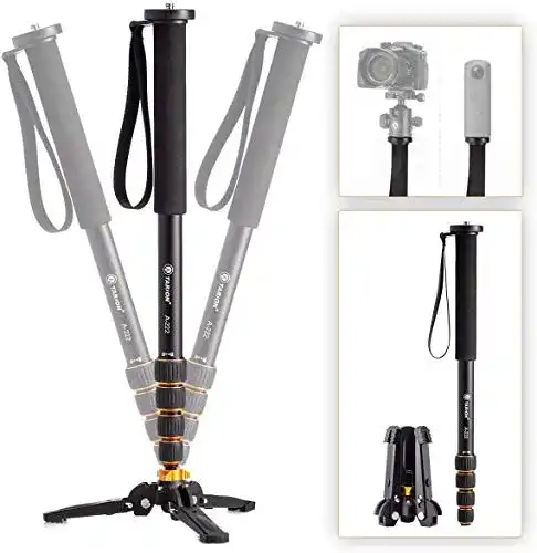 Reisestativ TARION A-222 Einbeinstativ mit Standspinne