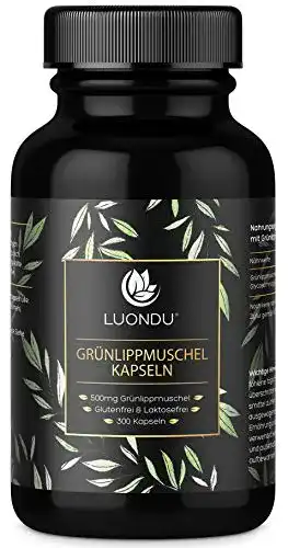 Grünlippmuschel-Kapseln Luondu, 300 Kapseln, hochdosiert