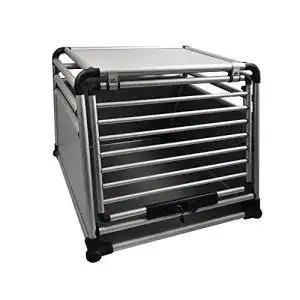 Hundetransportbox Alu Nobby Carbox “ROUND CORNER”